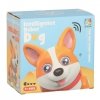 Pies piesek interaktywny robot Corgi świecące uszy muzyka